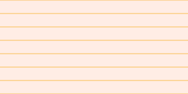 #ffdece (50%), #fcd393 horizontal lines, five pixels wide, fifty-two pixels apart
