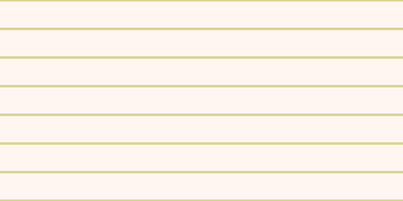 #ffdecf (25%), #dbd393 horizontal lines, five pixels wide, fifty-two pixels apart