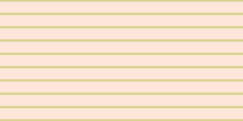 #ffdecf (75%), #dbd393 horizontal lines, eight pixels wide, thirty-six pixels apart