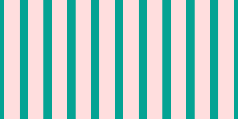 #ffdede, #04a393 vertical lines, twenty-eight pixels wide, fifty-two pixels apart