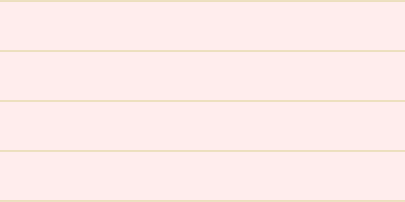 #ffdede (50%), #dbd393 horizontal lines, two pixels wide, ninety-seven pixels apart