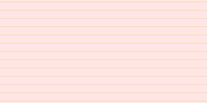 #ffdede (75%), #fcd393 horizontal lines, two pixels wide, thirty pixels apart