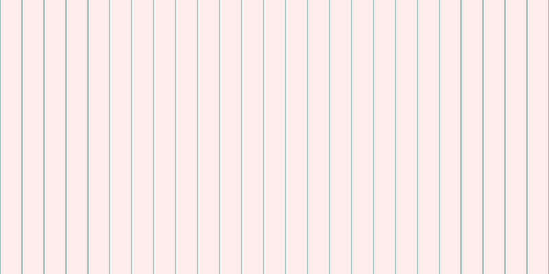 #ffdee0 (50%), #46a393 vertical lines, one pixels wide, thirty-one pixels apart