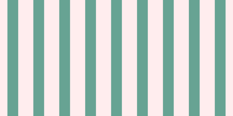 #ffdee0 (50%), #67a393 vertical lines, thirty-seven pixels wide, fifty-two pixels apart