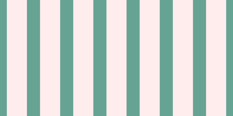 #ffdee0 (50%), #67a393 vertical lines, forty-five pixels wide, sixty-nine pixels apart