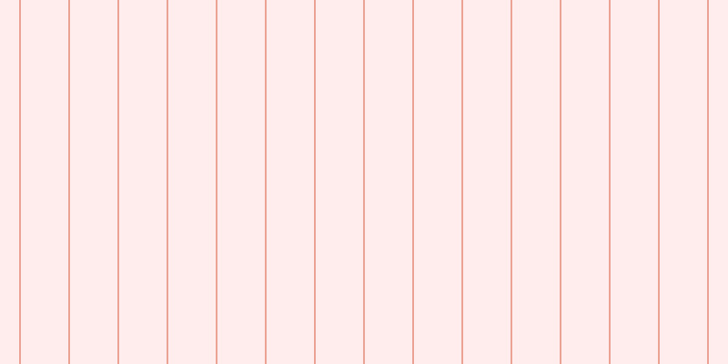 #ffdee0 (50%), #eba393 vertical lines, two pixels wide, fifty-two pixels apart