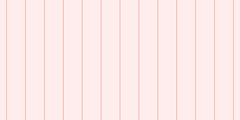 #ffdee0 (50%), #eba393 vertical lines, two pixels wide, sixty-one pixels apart