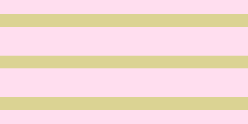 #ffdeef, #dbd393 horizontal lines, forty-one pixels wide, ninety-three pixels apart