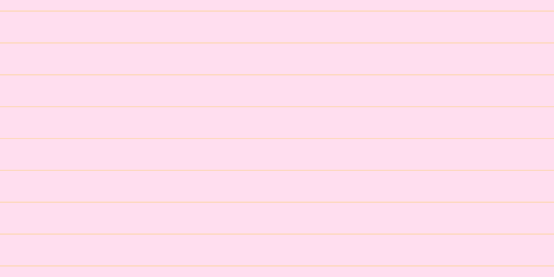 #ffdeef, #fcd393 horizontal lines, one pixels wide, forty-five pixels apart