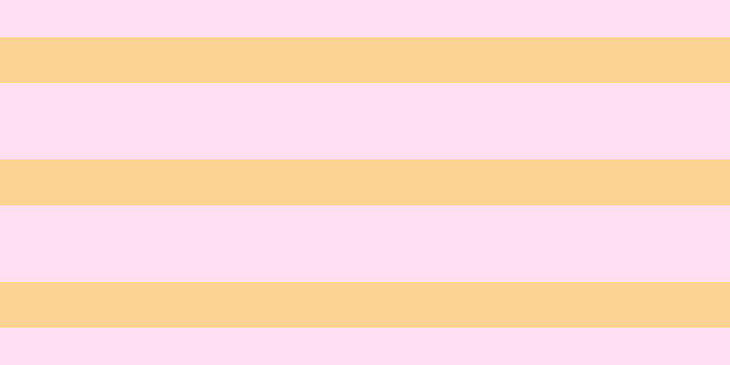 #ffdeef, #fcd393 horizontal lines, fifty pixels wide, eighty-four pixels apart