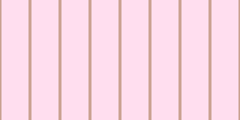 #ffdeef, #caa393 vertical lines, ten pixels wide, ninety pixels apart