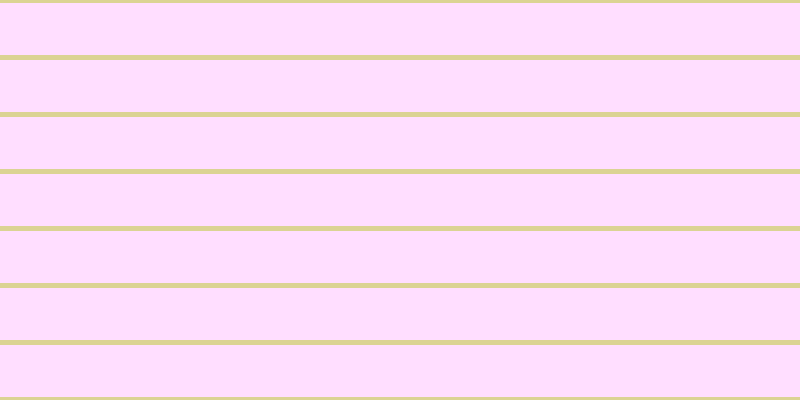 #ffdeff, #dbd393 horizontal lines, five pixels wide, fifty-two pixels apart