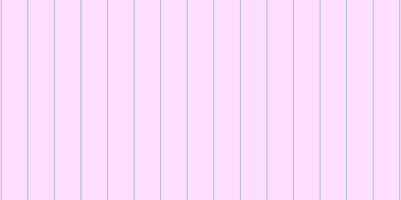 #ffdeff, #67a393 vertical lines, one pixels wide, fifty-two pixels apart