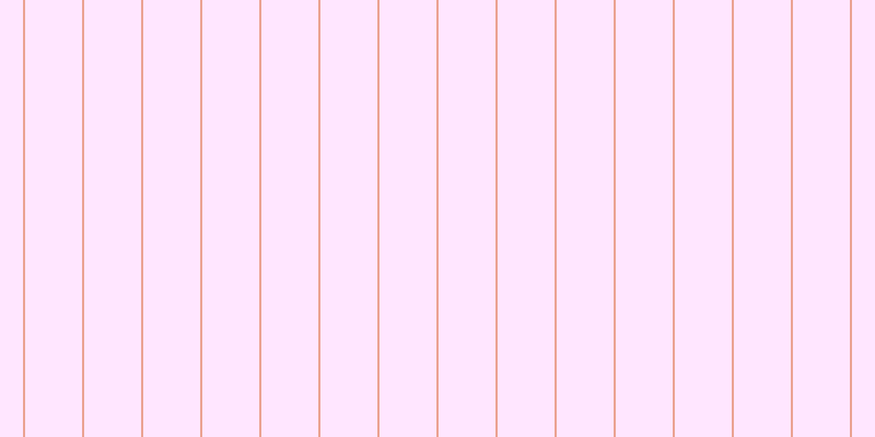#ffdeff (75%), #eba393 vertical lines, two pixels wide, fifty-two pixels apart