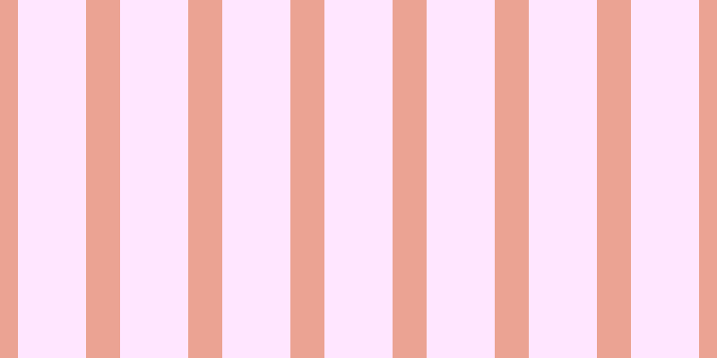 #ffdeff (75%), #eba393 vertical lines, thirty-eight pixels wide, seventy-six pixels apart