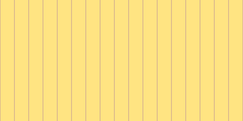 #ffe482, #caa393 vertical lines, two pixels wide, forty-five pixels apart