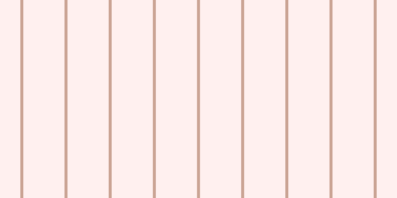 Misty rose (50%), #caa393 vertical lines, six pixels wide, eighty-three pixels apart