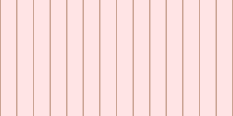 #ffe4e5, #caa393 vertical lines, five pixels wide, fifty-two pixels apart