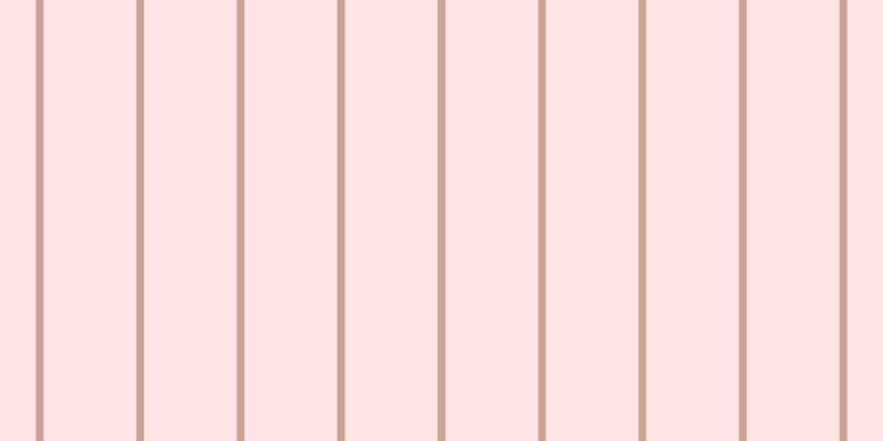 #ffe4e5, #caa393 vertical lines, seven pixels wide, eighty-four pixels apart