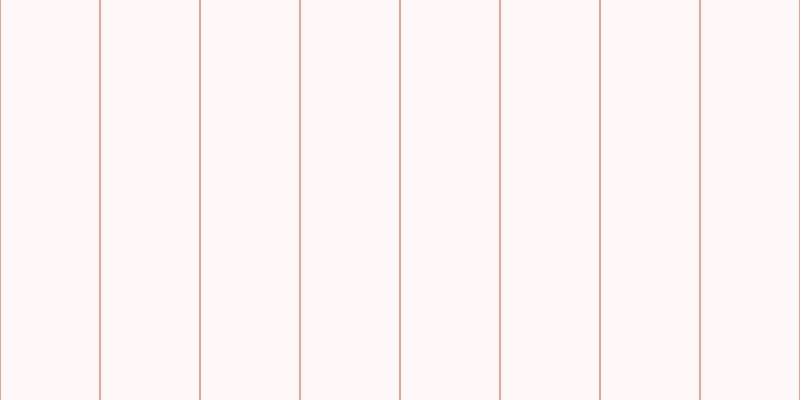 #ffe4e5 (25%), #eba393 vertical lines, two pixels wide, ninety-eight pixels apart