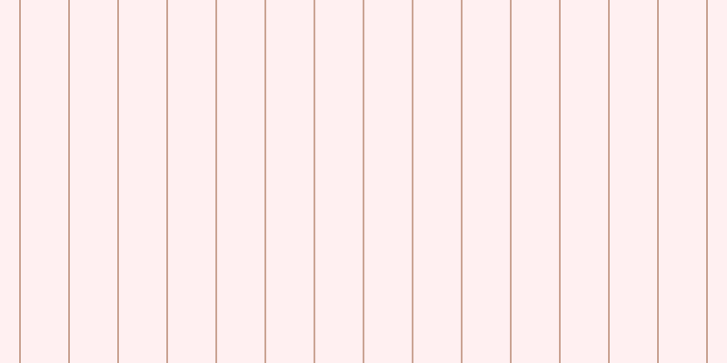 #ffe4e5 (50%), #caa393 vertical lines, two pixels wide, fifty-two pixels apart