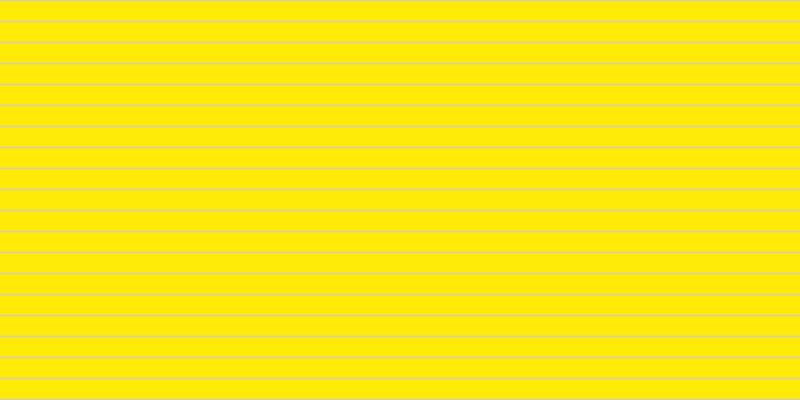 #ffeb07, #dbd393 horizontal lines, two pixels wide, nineteen pixels apart