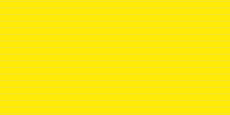 #ffeb07, #dbd393 horizontal lines, one pixels wide, twenty-two pixels apart