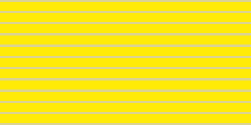 #ffeb07, #dbd393 horizontal lines, seven pixels wide, twenty-nine pixels apart