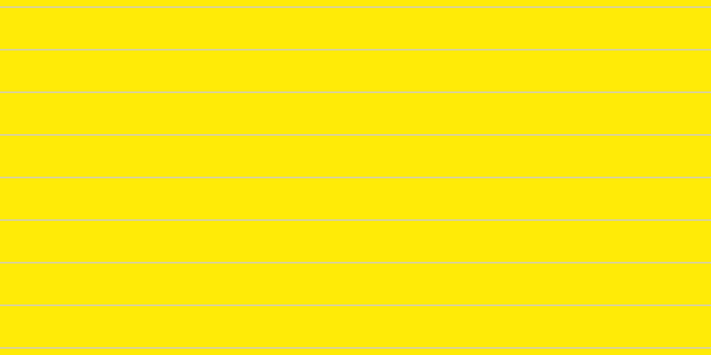 #ffeb07, #dbd393 horizontal lines, two pixels wide, forty-six pixels apart