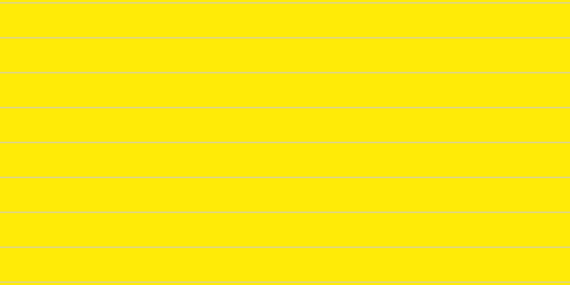 #ffeb07, #dbd393 horizontal lines, two pixels wide, forty-seven pixels apart