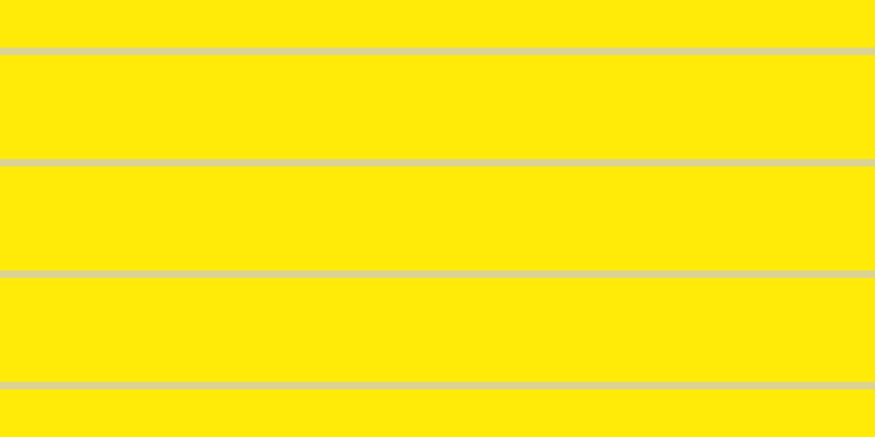 #ffeb07, #dbd393 horizontal lines, seven pixels wide, ninety-five pixels apart