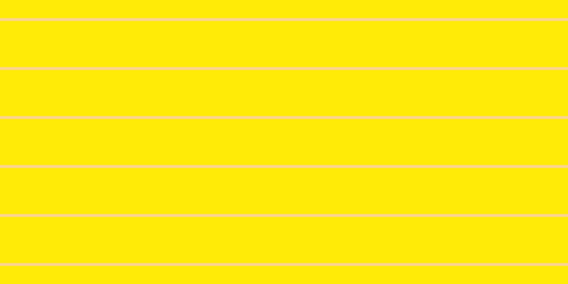 #ffeb07, #fcd393 horizontal lines, four pixels wide, sixty-five pixels apart