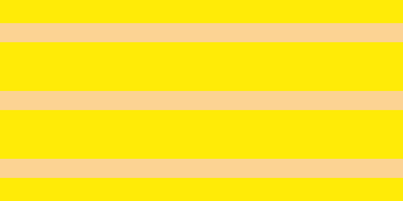#ffeb07, #fcd393 horizontal lines, thirty-eight pixels wide, ninety-seven pixels apart