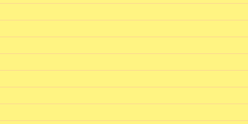 #ffeb07 (50%), #fcd393 horizontal lines, two pixels wide, fifty-two pixels apart