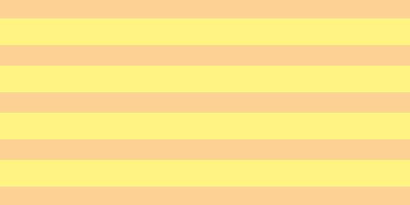 #ffeb07 (50%), #fcd393 horizontal lines, forty pixels wide, fifty-two pixels apart