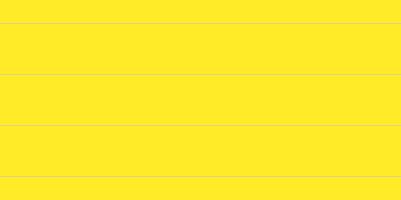 #ffeb28, #dbd393 horizontal lines, two pixels wide, one hundred pixels apart