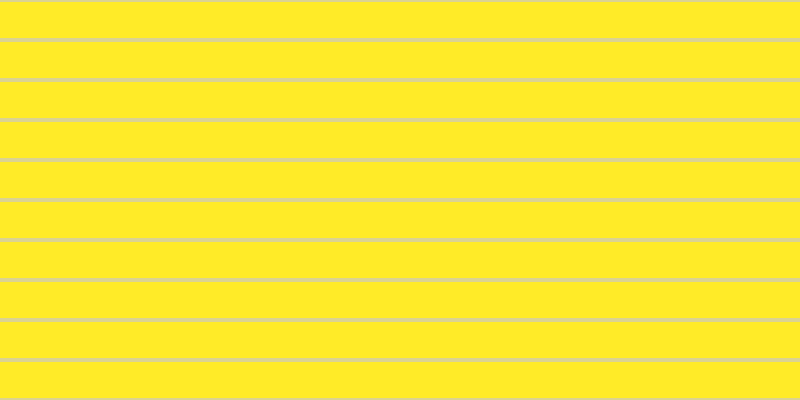 #ffeb28, #dbd393 horizontal lines, four pixels wide, thirty-six pixels apart