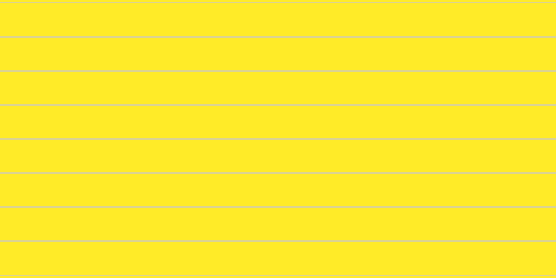 #ffeb28, #dbd393 horizontal lines, two pixels wide, forty-seven pixels apart