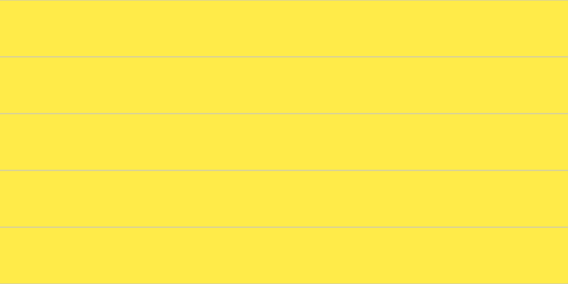 #ffeb49, #dbd393 horizontal lines, two pixels wide, seventy-eight pixels apart