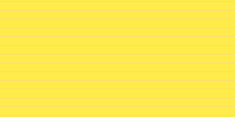 #ffeb49, #fcd393 horizontal lines, two pixels wide, twenty-eight pixels apart