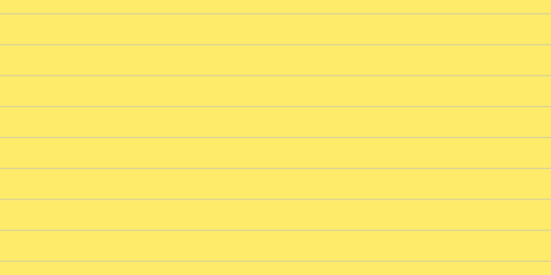 #ffeb6a, #dbd393 horizontal lines, two pixels wide, forty-three pixels apart