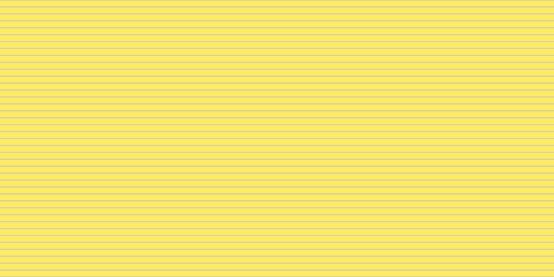 #ffeb6a, #dbd393 horizontal lines, two pixels wide, eight pixels apart