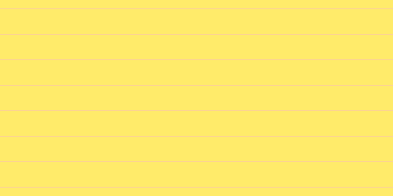 #ffeb6a, #fcd393 horizontal lines, two pixels wide, fifty pixels apart