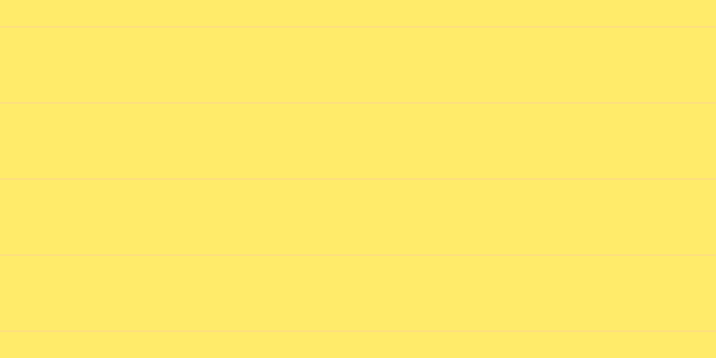 #ffeb6a, #fcd393 horizontal lines, one pixels wide, eighty-four pixels apart