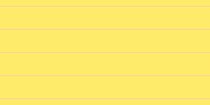 #ffeb6a, #fcd393 horizontal lines, four pixels wide, eighty-four pixels apart