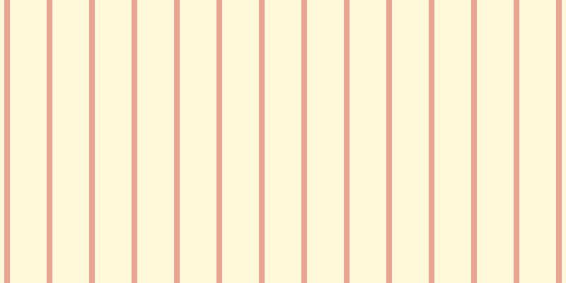 #ffeb6a (25%), #eba393 vertical lines, eight pixels wide, fifty-two pixels apart