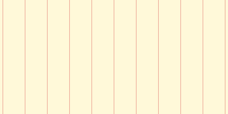 #ffeb6a (25%), #eba393 vertical lines, two pixels wide, seventy-six pixels apart