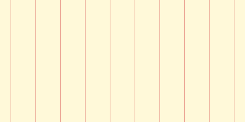 #ffeb6a (25%), #eba393 vertical lines, two pixels wide, seventy-nine pixels apart