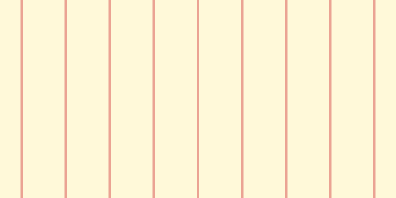 #ffeb6a (25%), #eba393 vertical lines, five pixels wide, eighty-four pixels apart