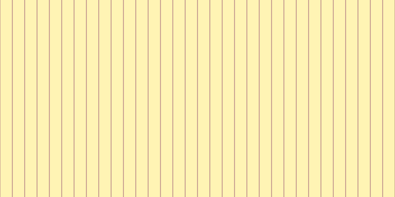 #ffeb6a (50%), #caa393 vertical lines, two pixels wide, twenty-three pixels apart